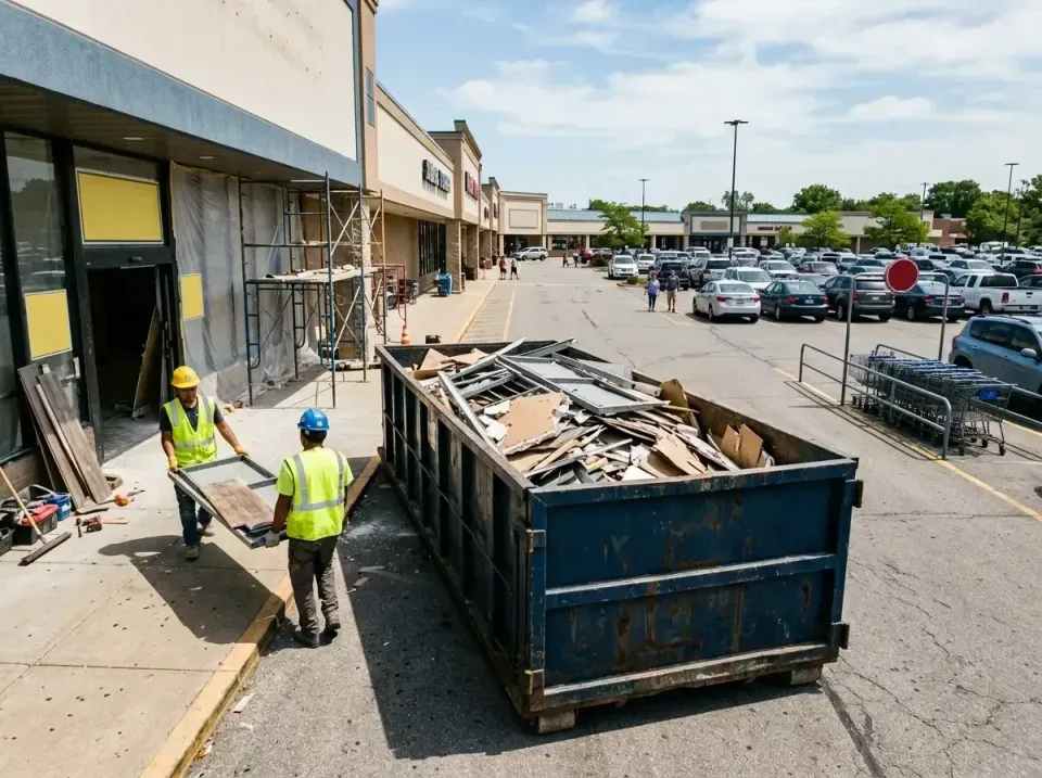 retail-store-renovation-debris-003 — frequently asked questions, Roll-off Dumpster Rentals in Kimberly, ID